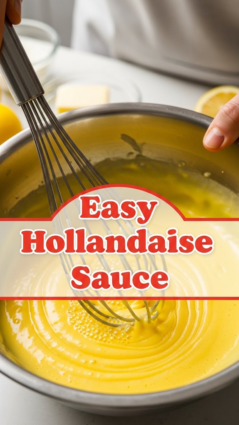 Easy Hollandaise Sauce