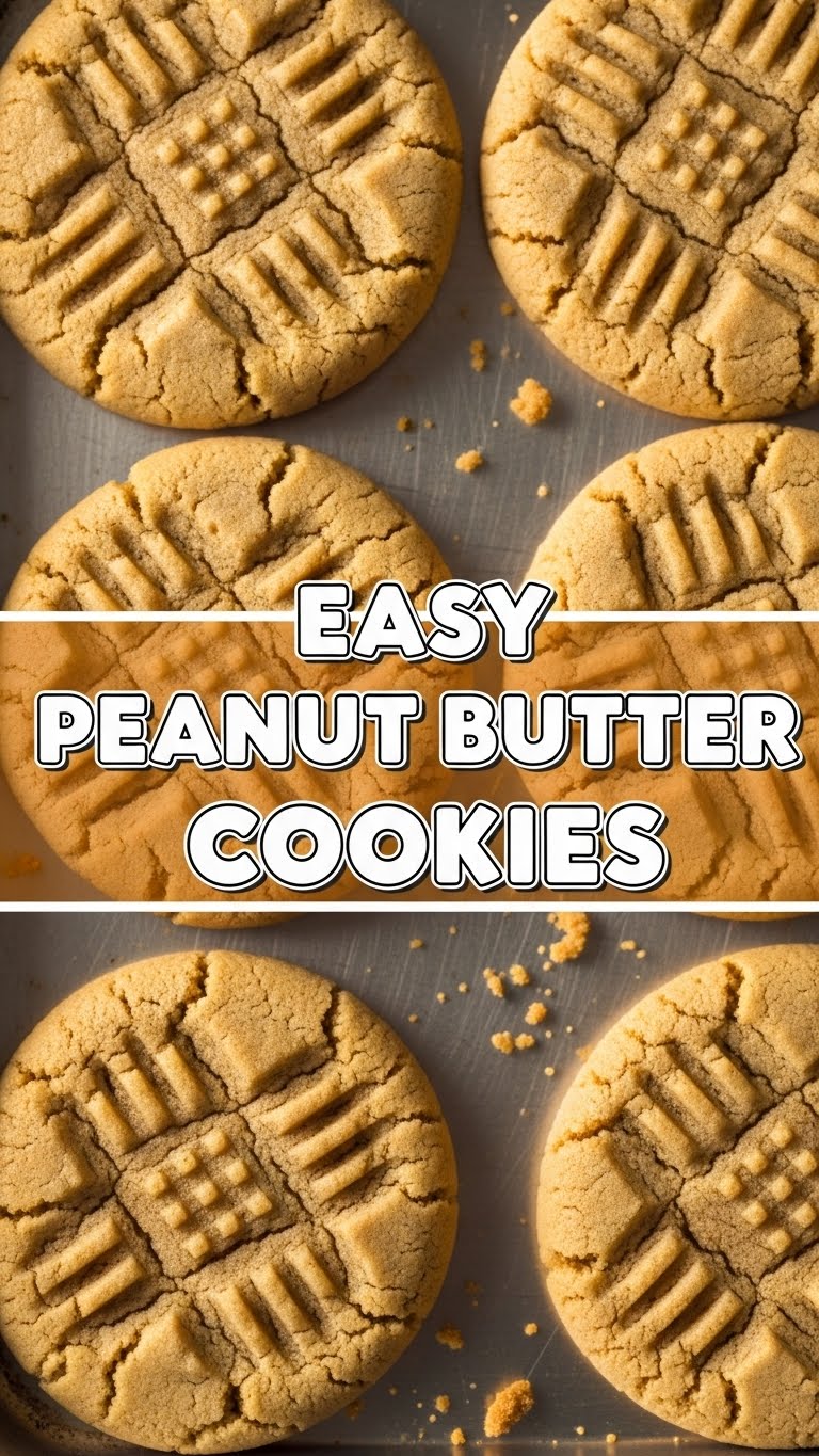 Easy Peanut Butter Cookies