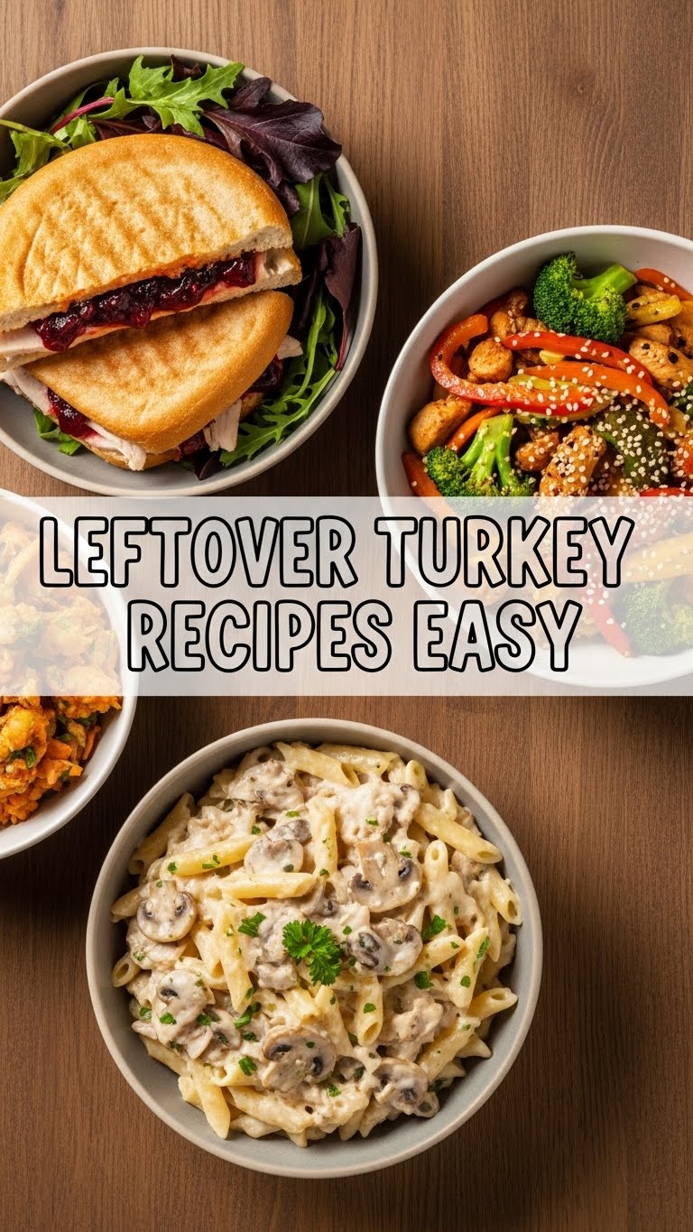 Leftover Turkey Recipes Easy