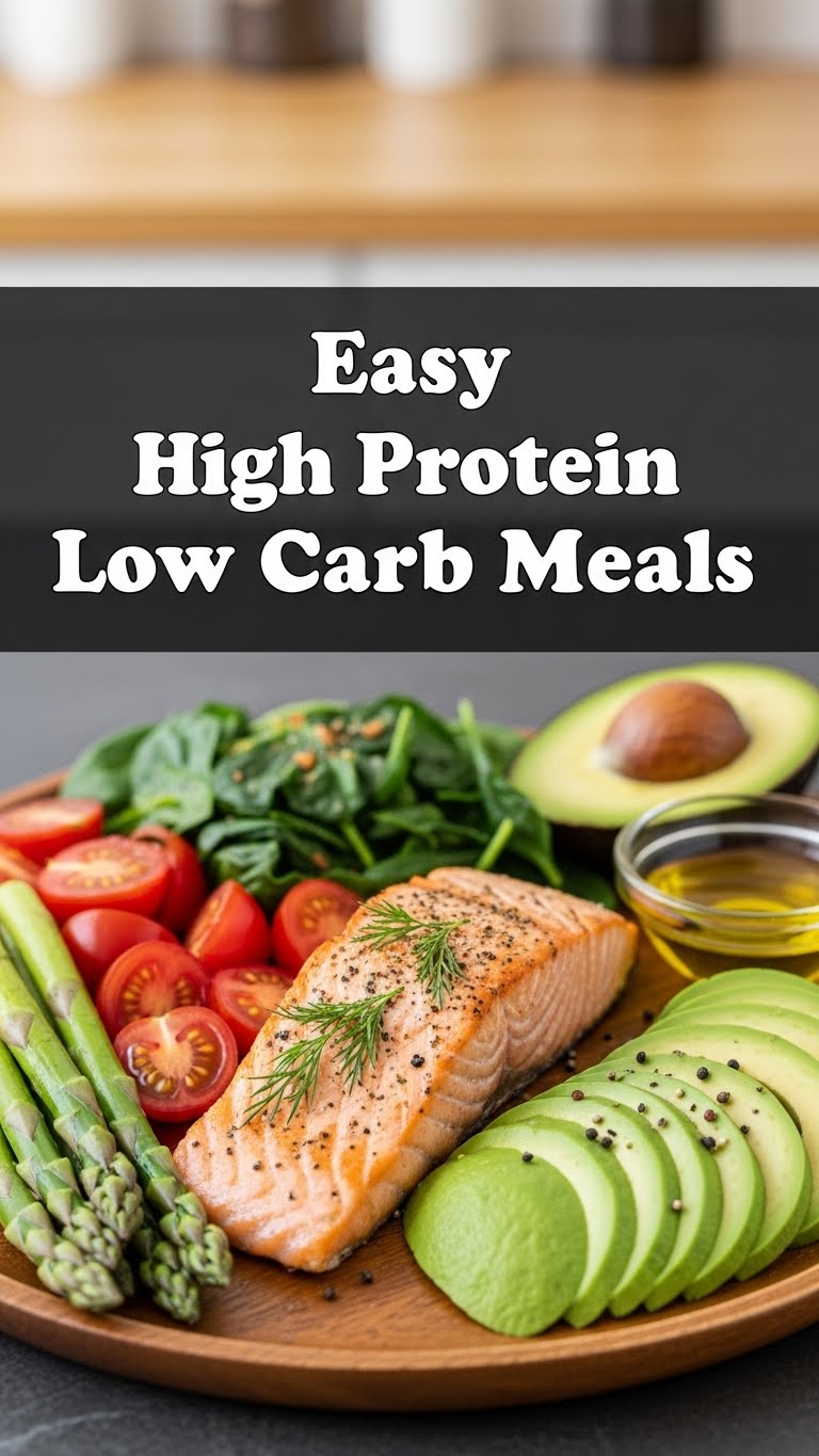 Easy High Protein Low Carb Meals