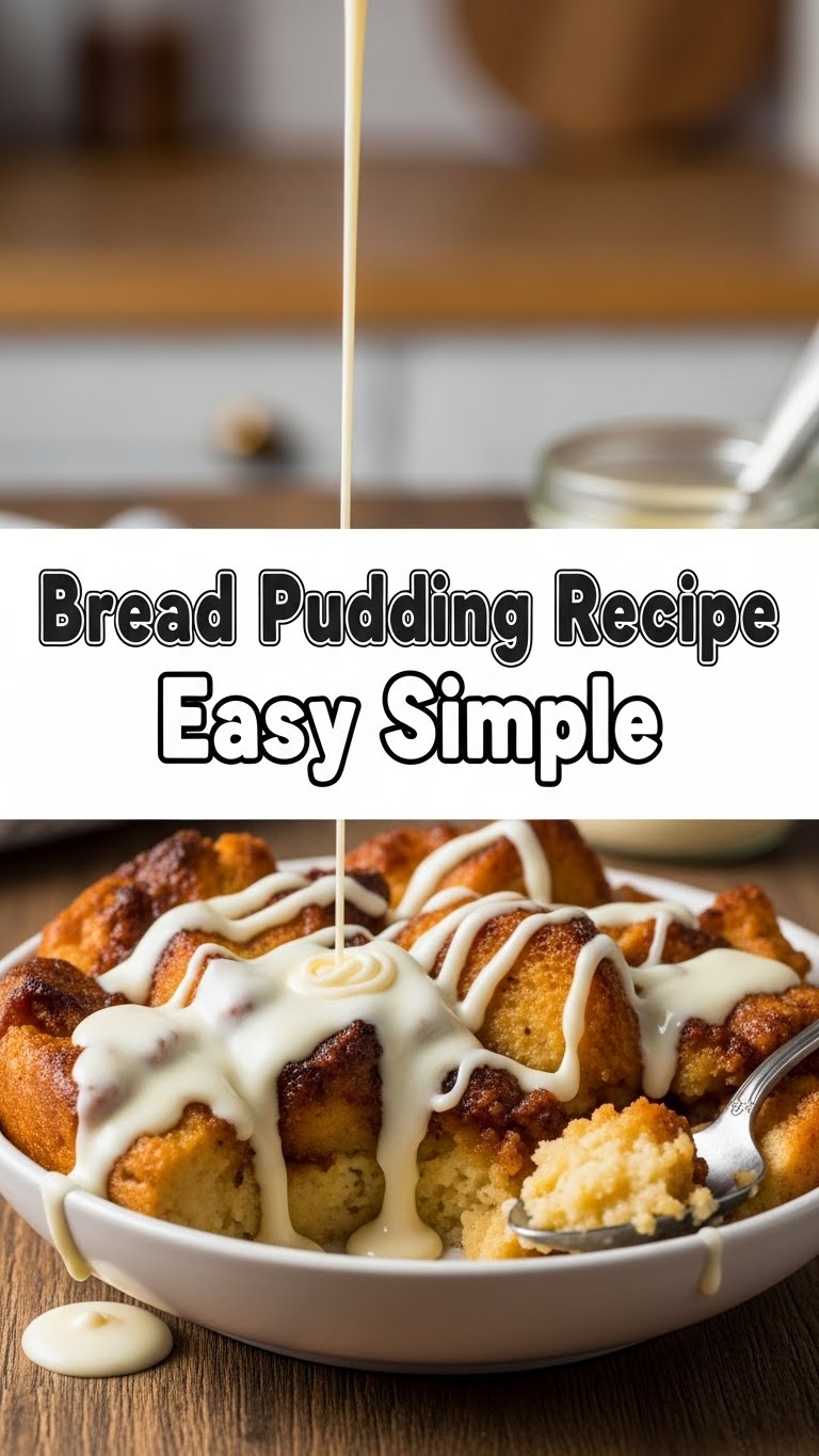 Bread Pudding Recipe Easy Simple