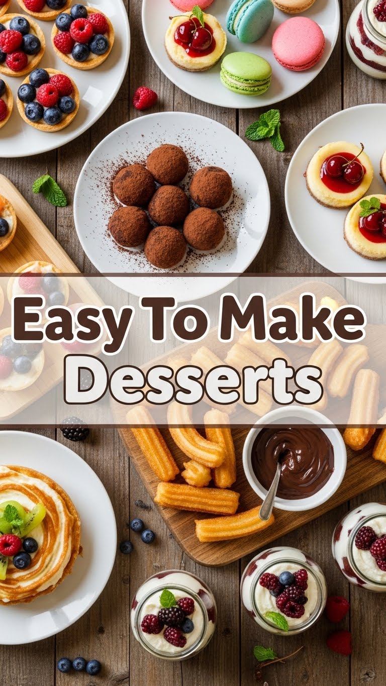 Easy To Make Desserts
