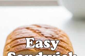 Easy Sandwich Bread Recipe