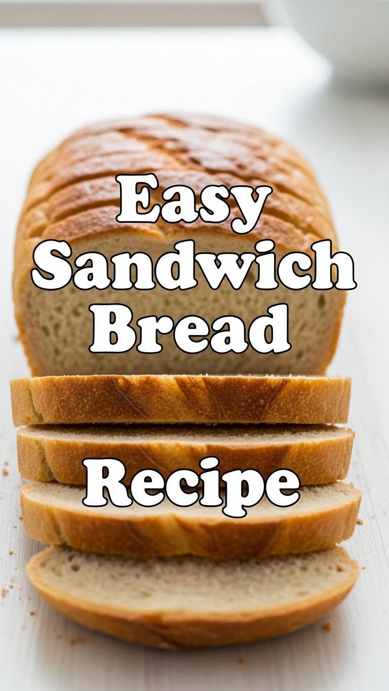 Easy Sandwich Bread Recipe