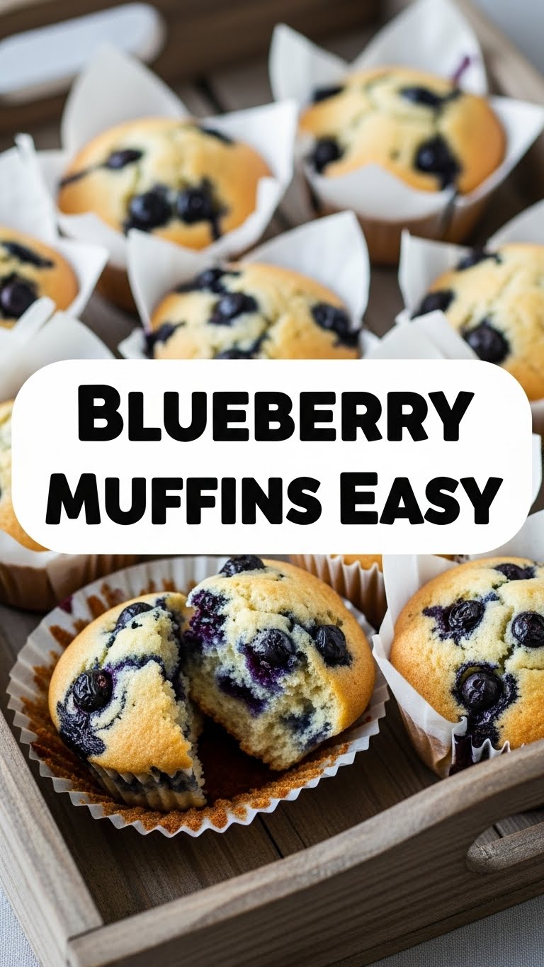 Blueberry Muffins Easy