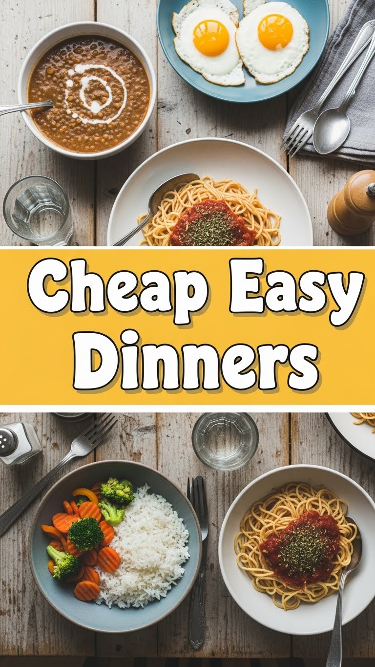 Cheap Easy Dinners