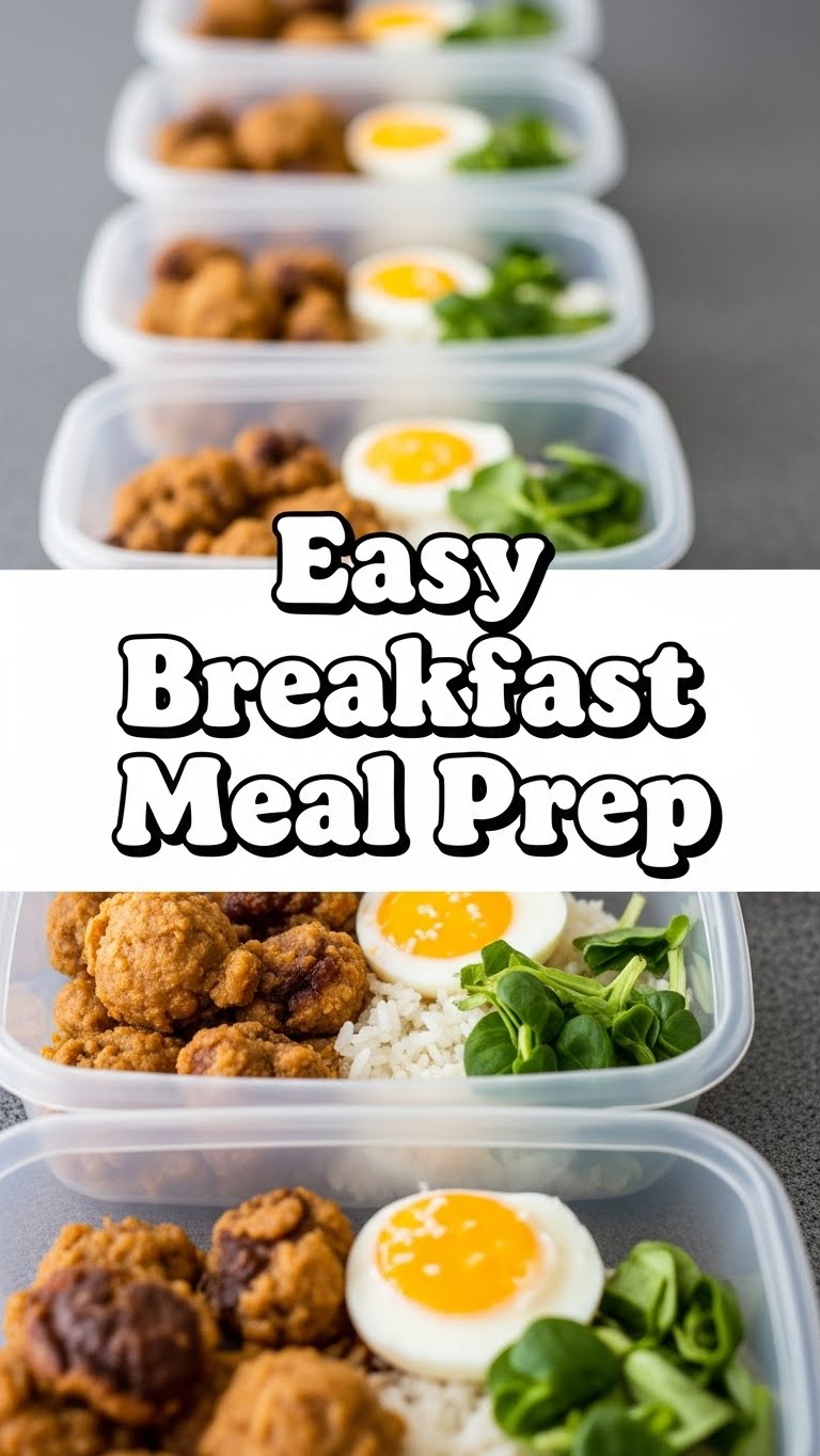 Easy Breakfast Meal Prep