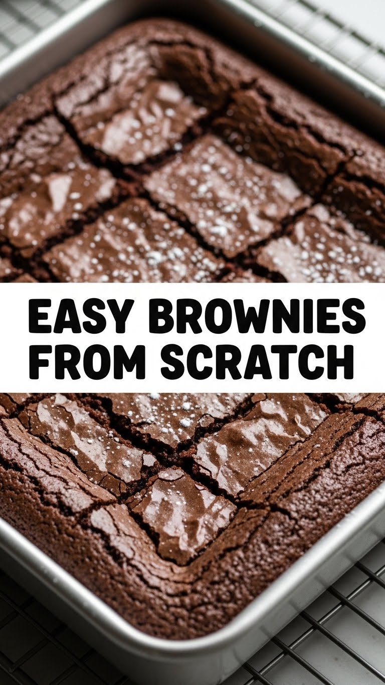 Easy Brownies From Scratch