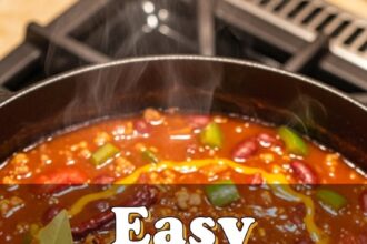 Easy Chili Recipe Stovetop