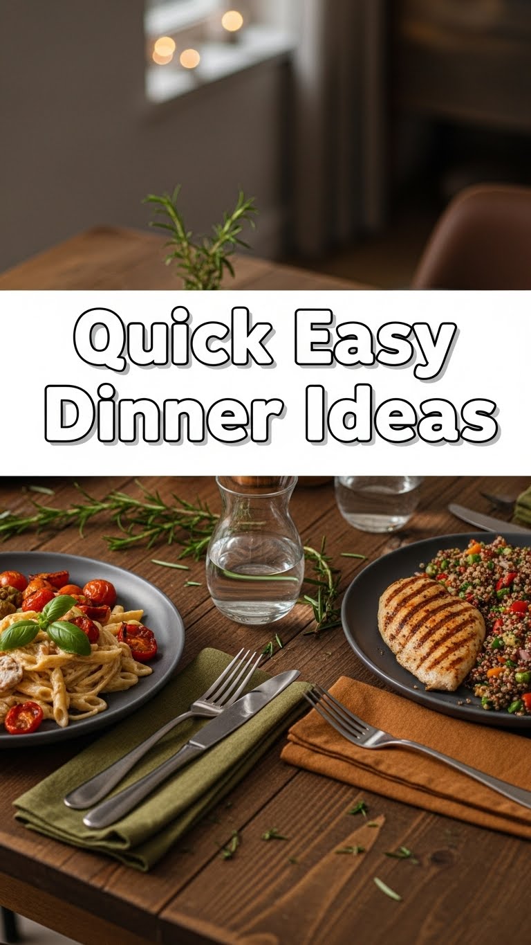 Quick Easy Dinner Ideas