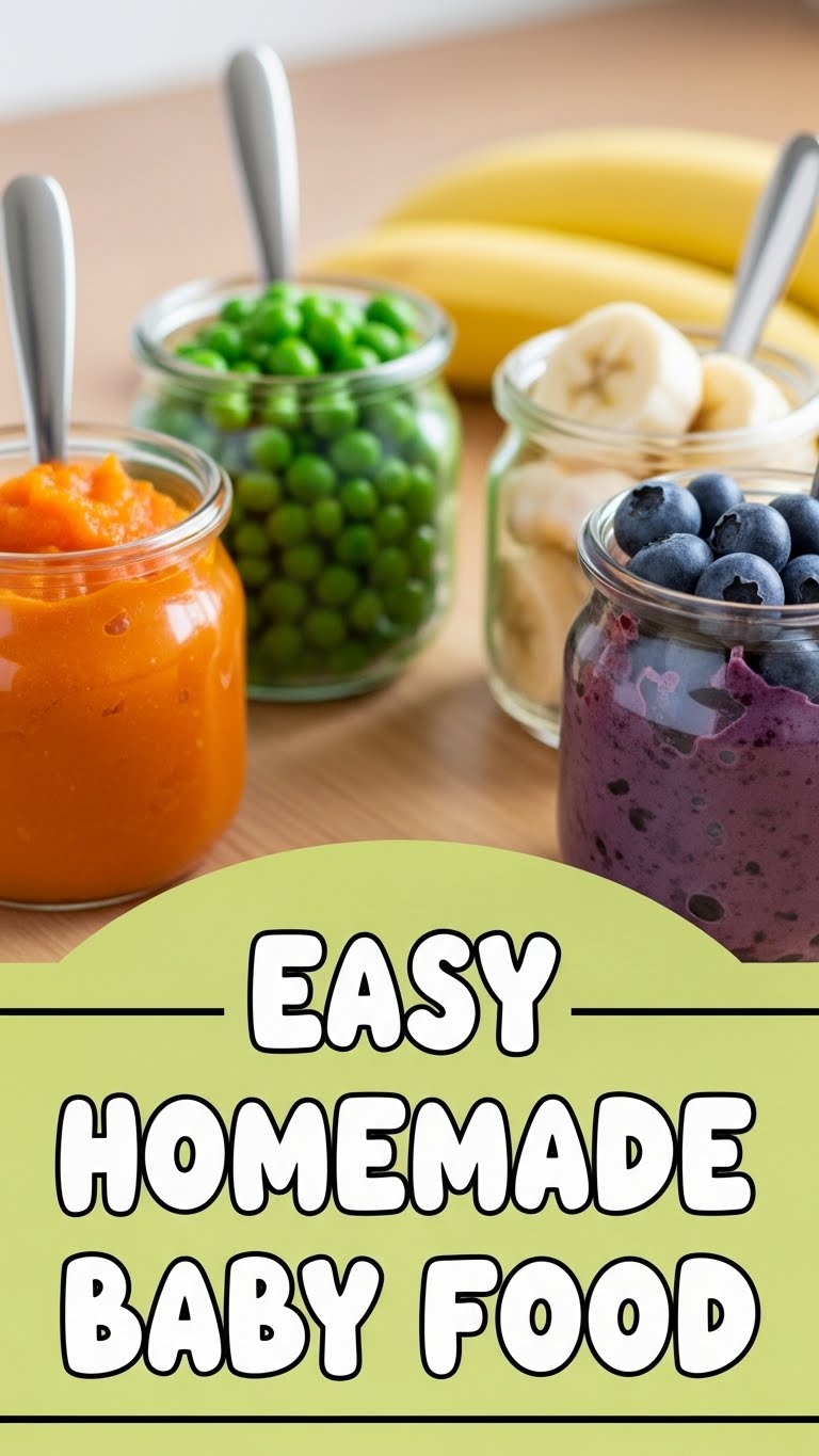 Easy Homemade Baby Food