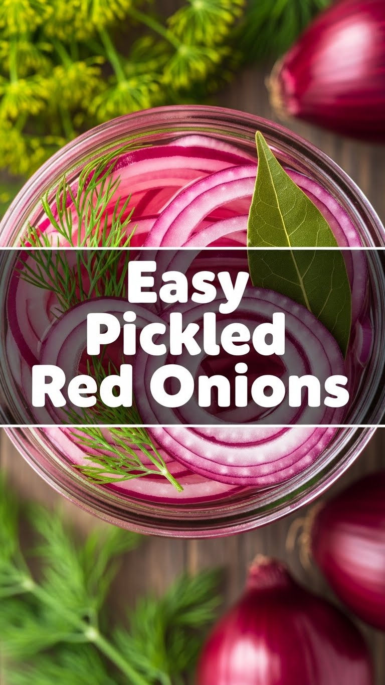 Easy Pickled Red Onions