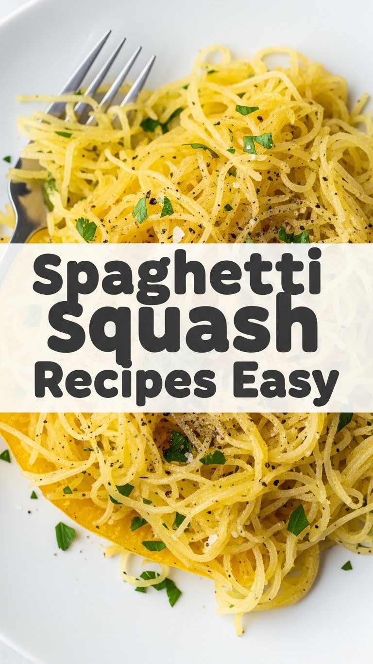 Spaghetti Squash Recipes Easy
