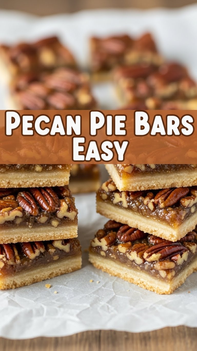 Pecan Pie Bars Easy