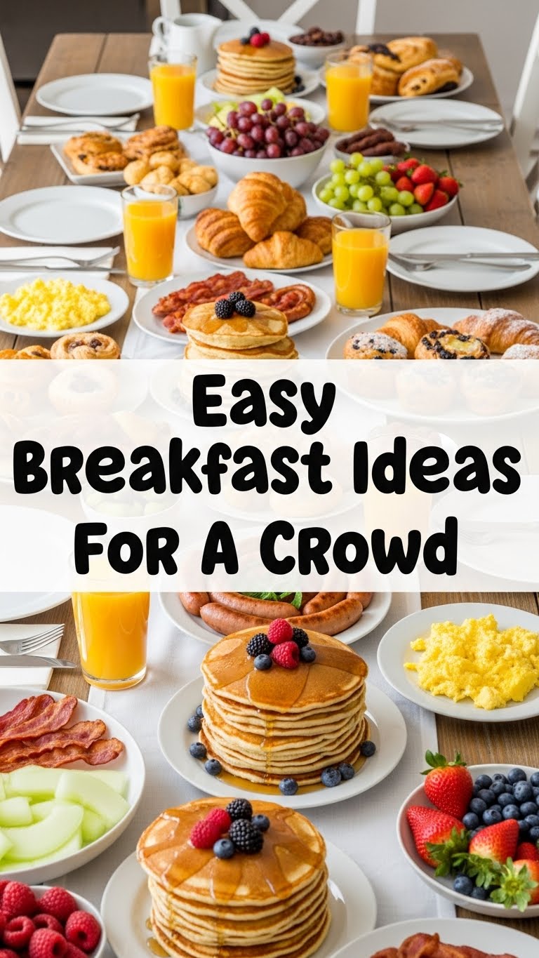 Easy Breakfast Ideas For A Crowd