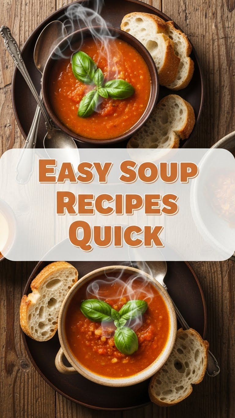 Easy Soup Recipes Quick