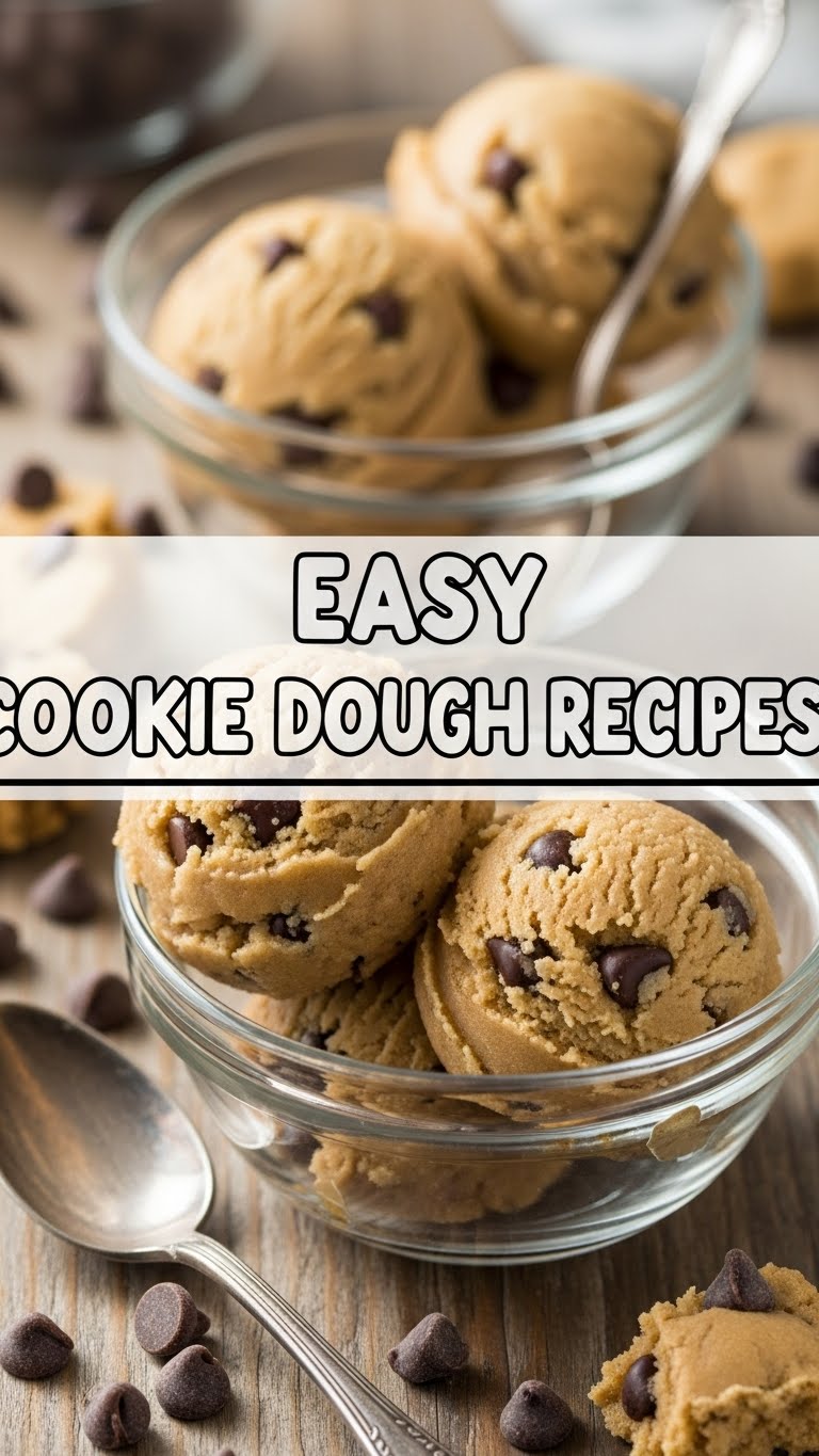 Easy Cookie Dough Recipes