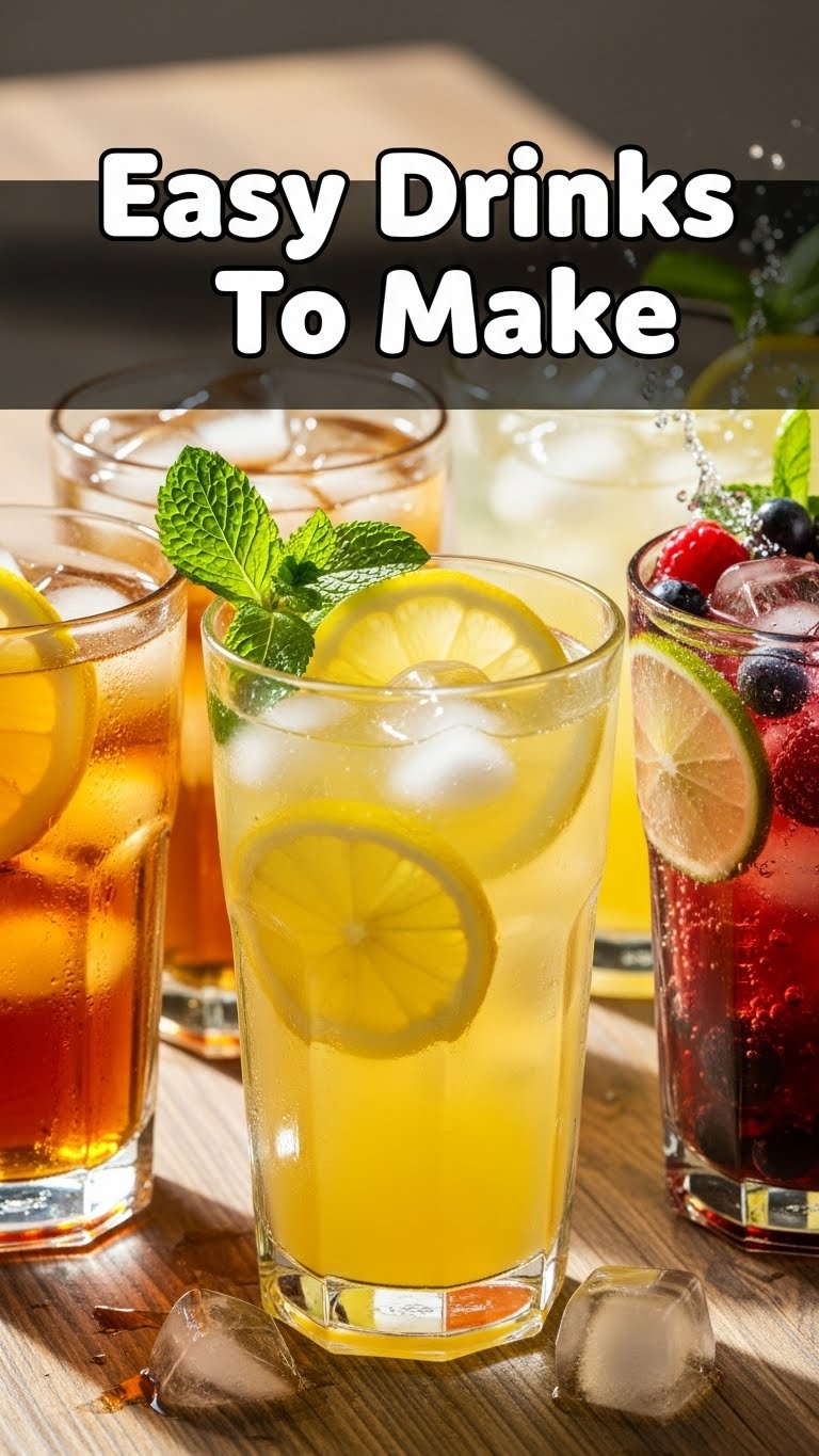 Easy Drinks To Make