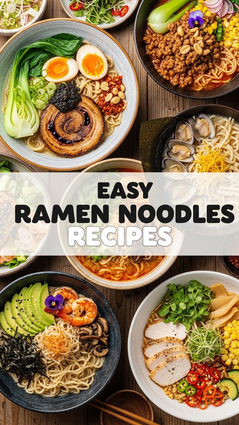 Easy Ramen Noodle Recipes