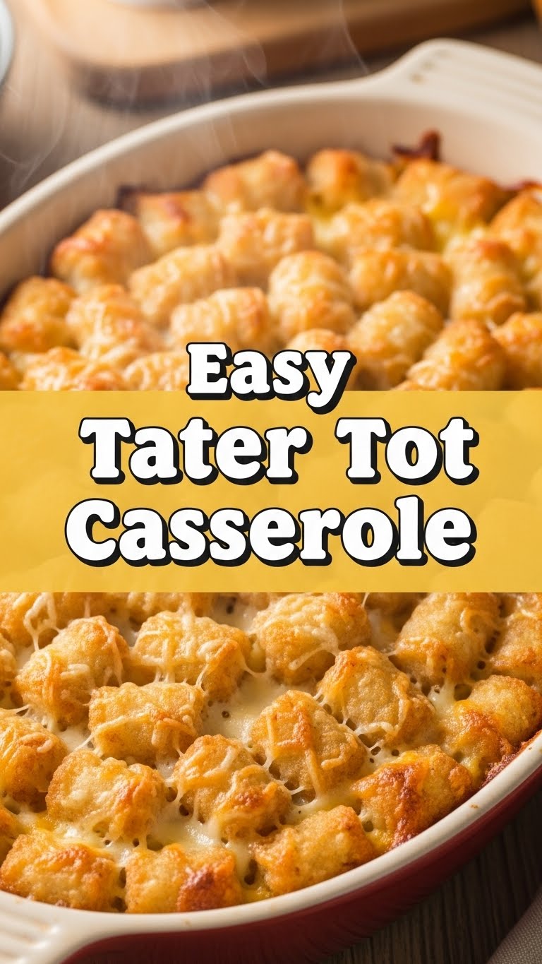 Easy Tater Tot Casserole