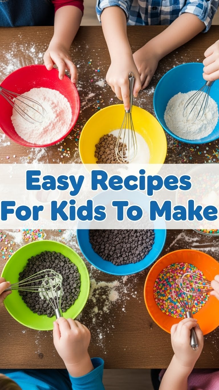 Easy Recipes For Kids To Make