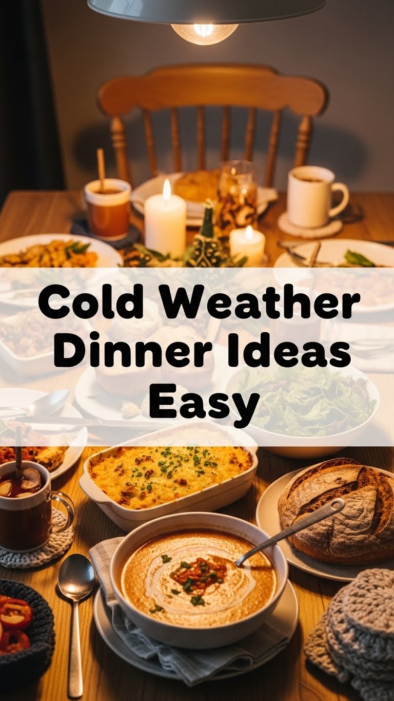 Cold Weather Dinner Ideas Easy