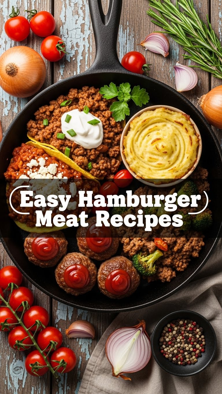 Easy Hamburger Meat Recipes