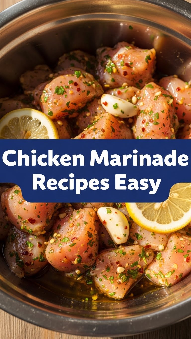 Chicken Marinade Recipes Easy