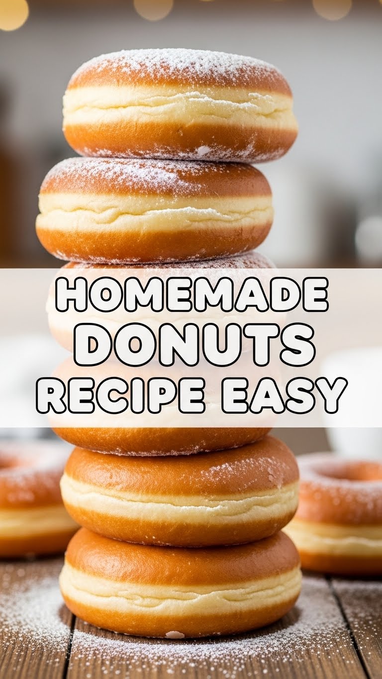 Homemade Donuts Recipe Easy