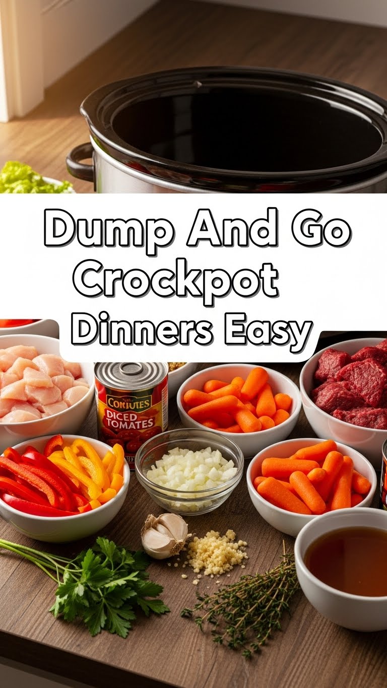 Dump And Go Crockpot Dinners Easy