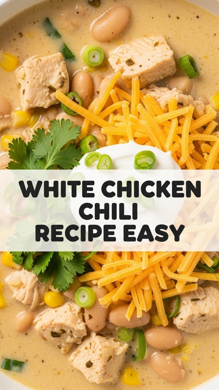 White Chicken Chili Recipe Easy