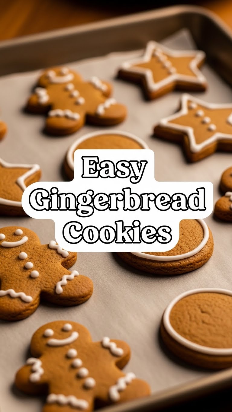 Easy Gingerbread Cookies
