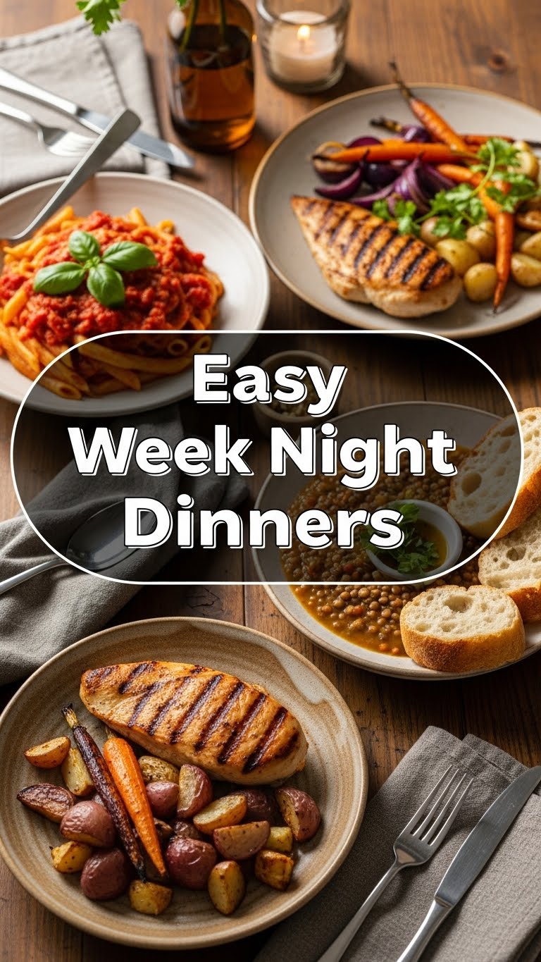 Easy Week Night Dinners