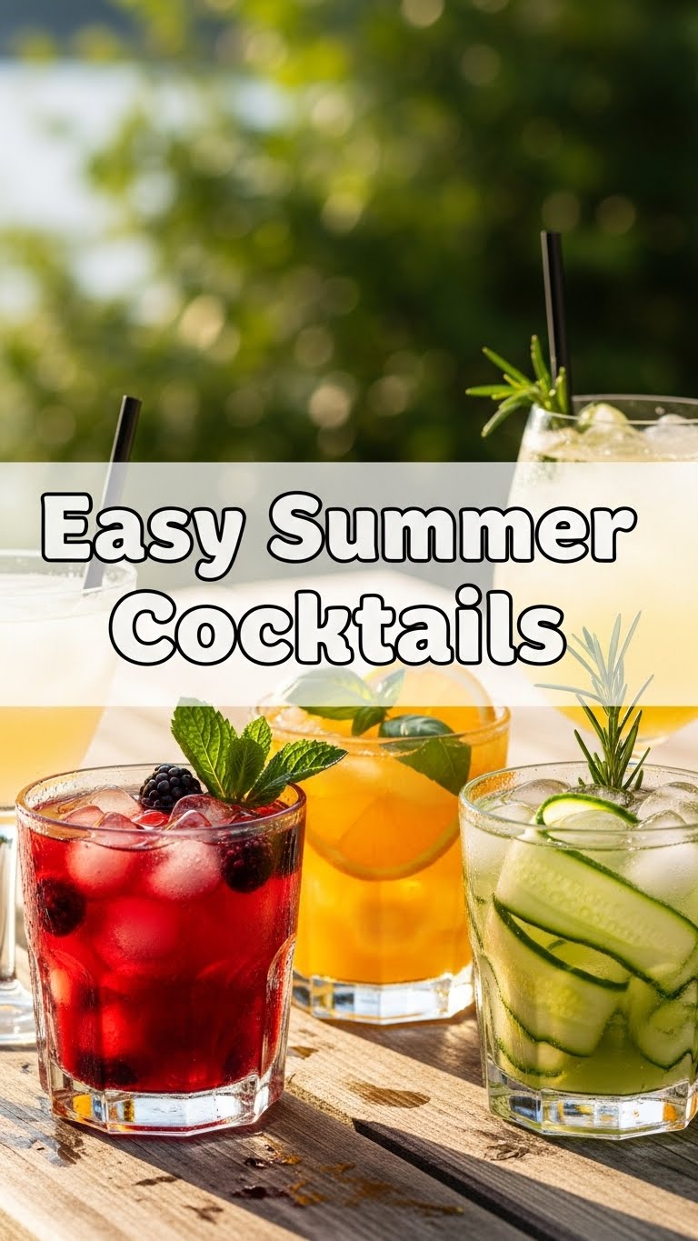 Easy Summer Cocktails