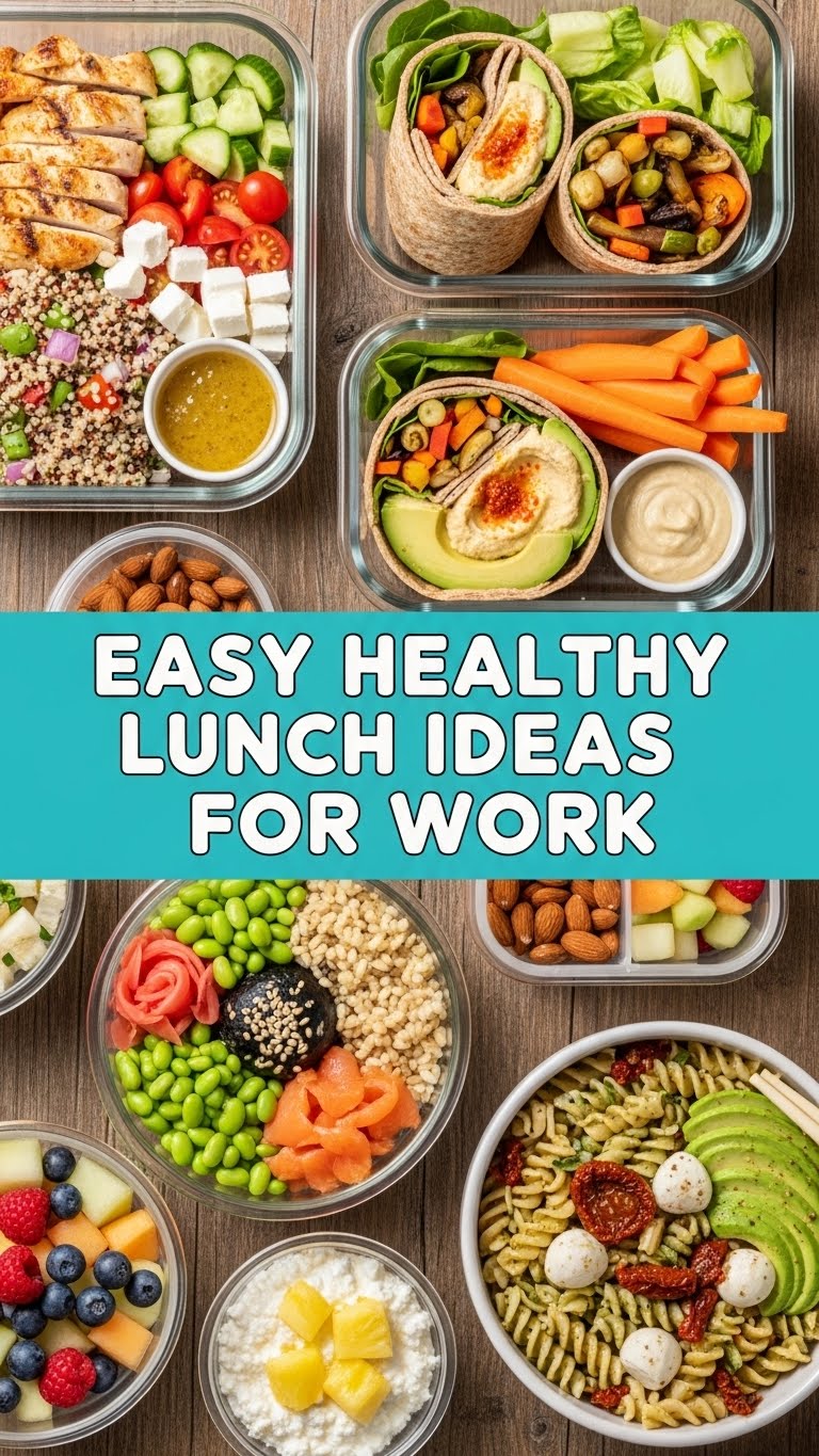 Easy Healthy Lunch Ideas For Work