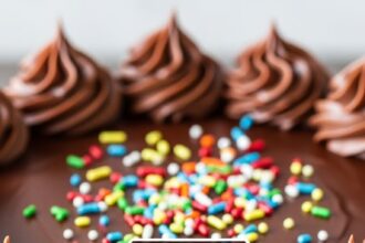 Easy Chocolate Cake Decoration
