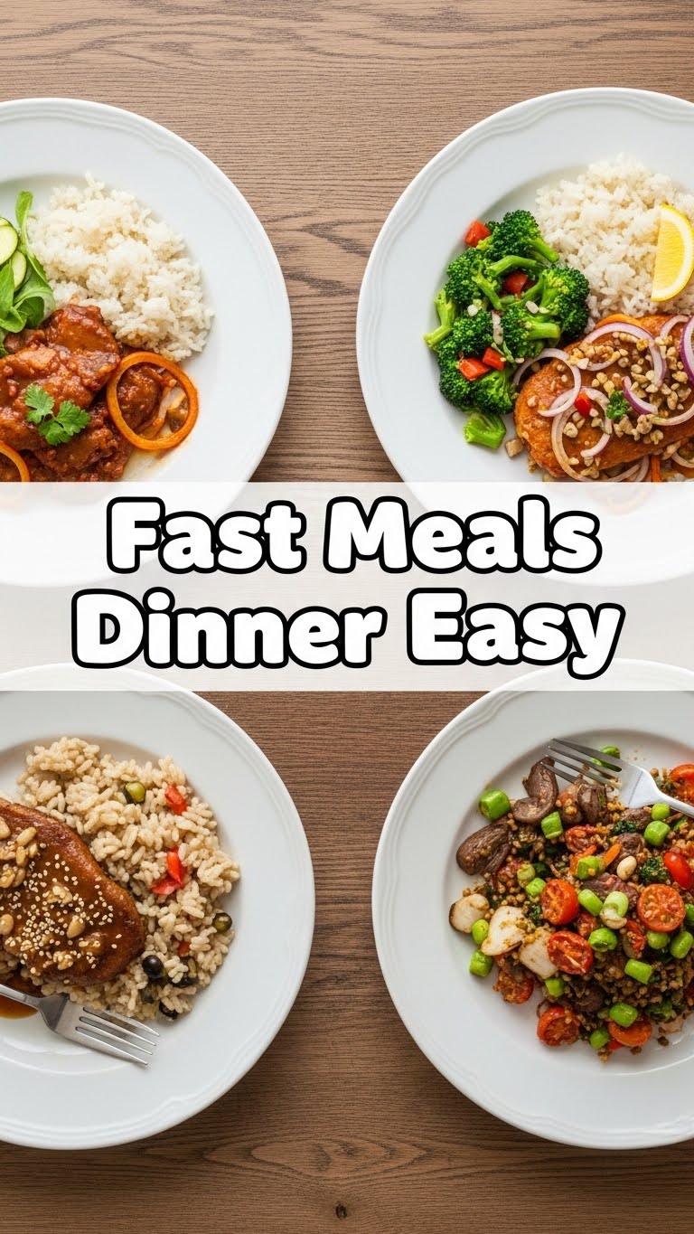 Fast Meals Dinner Easy