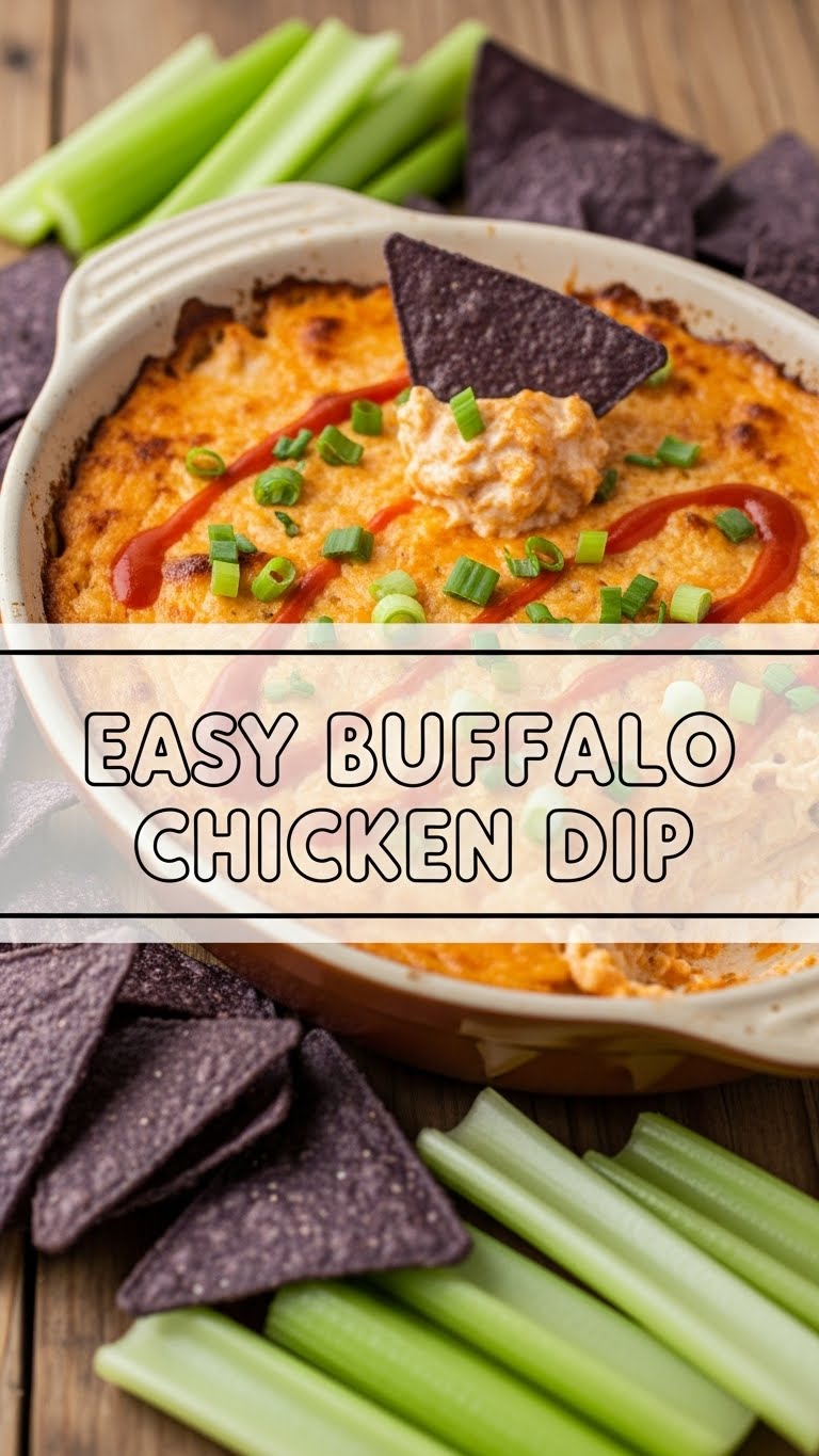 Easy Buffalo Chicken Dip