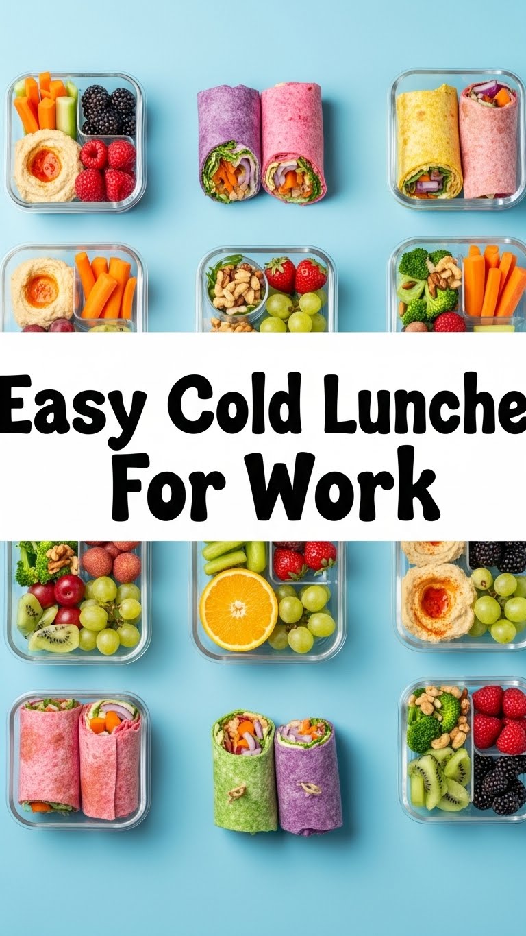 Easy Cold Lunches For Work