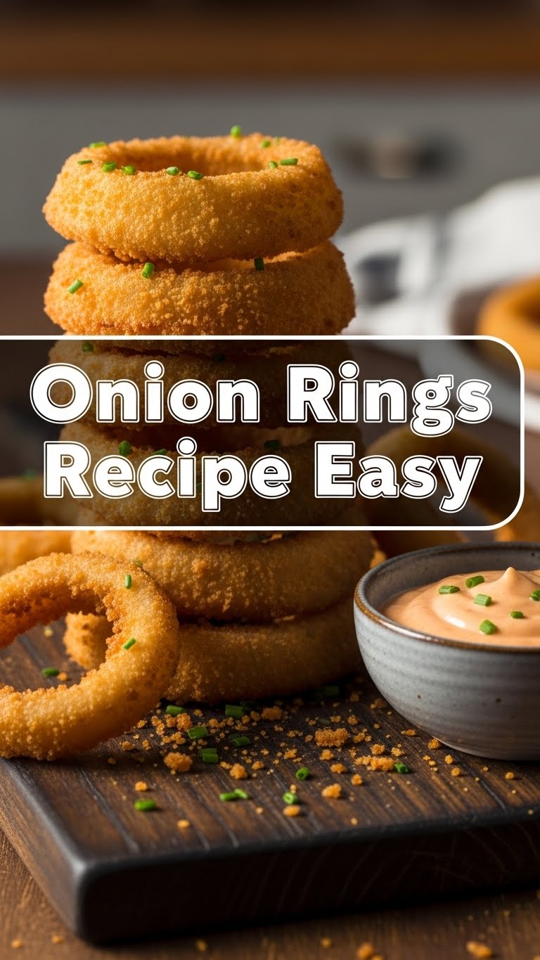 Onion Rings Recipe Easy