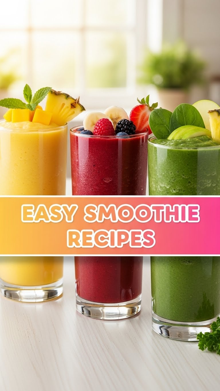 Easy Smoothie Recipes