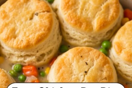 Easy Chicken Pot Pie With Biscuits