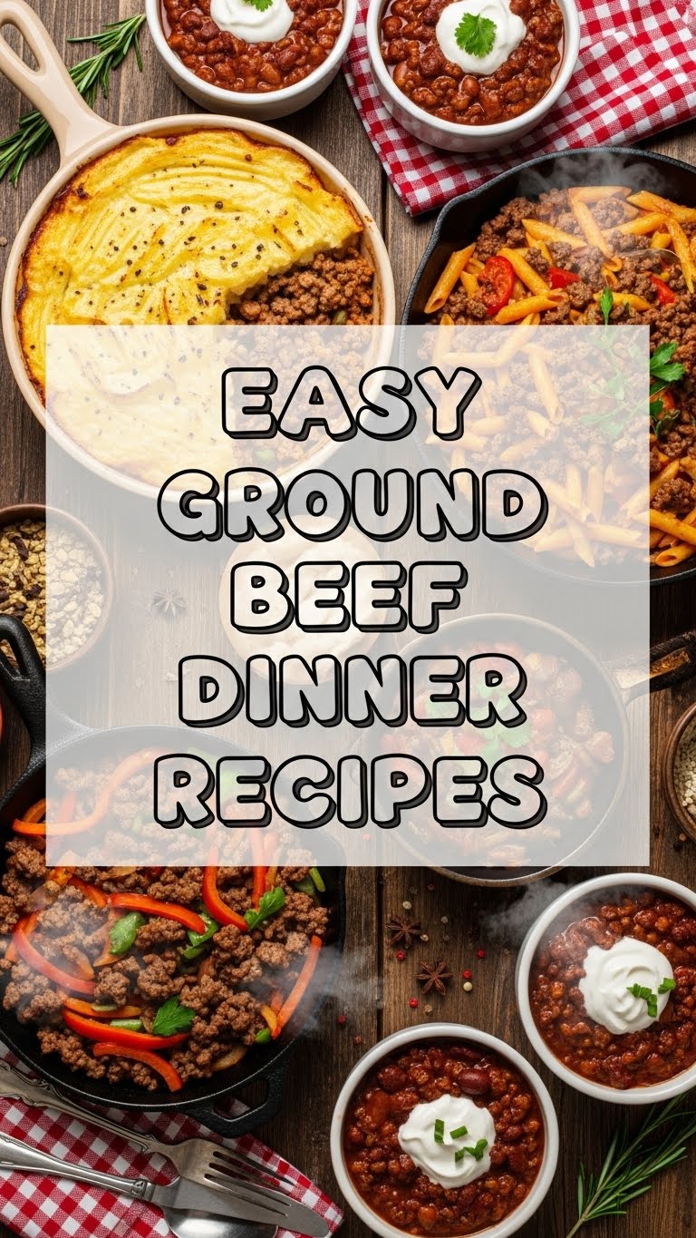 Easy Ground Beef Dinner Recipes
