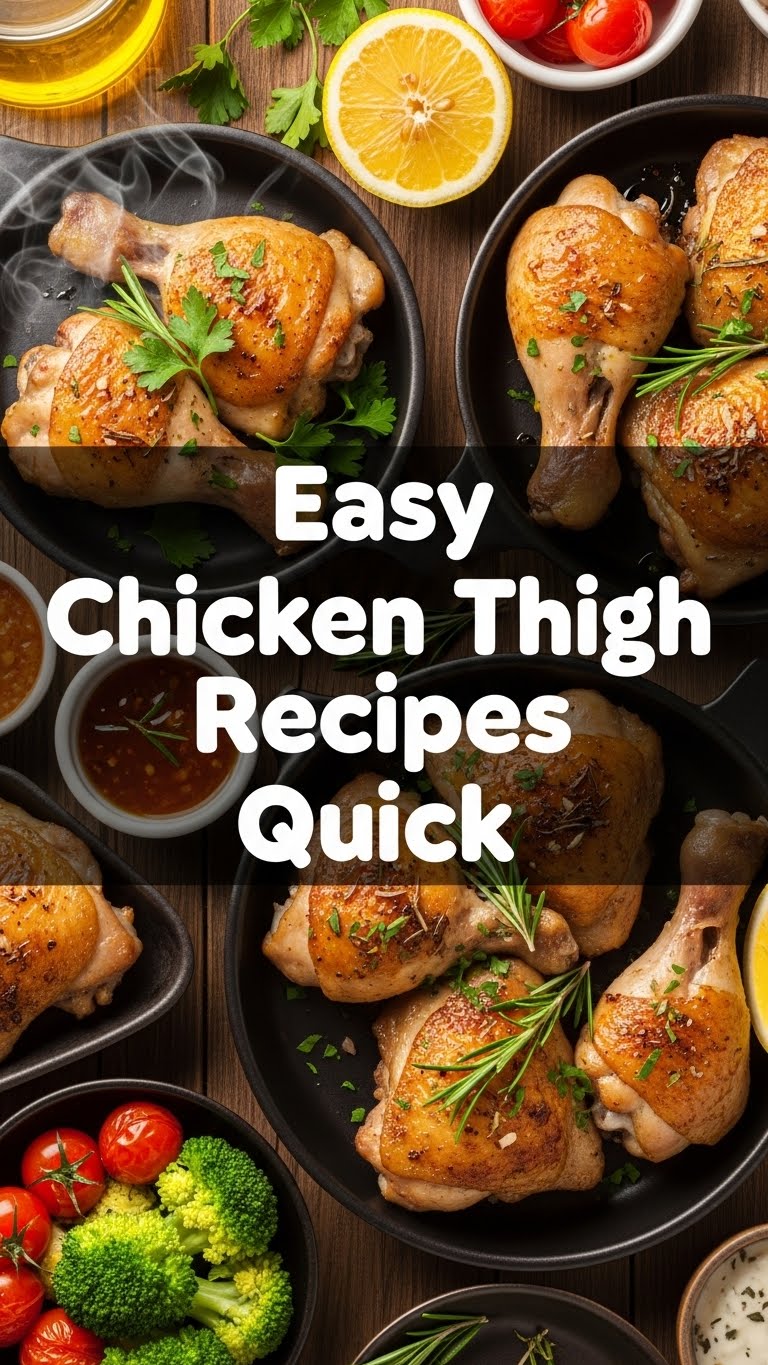 Easy Chicken Thigh Recipes Quick