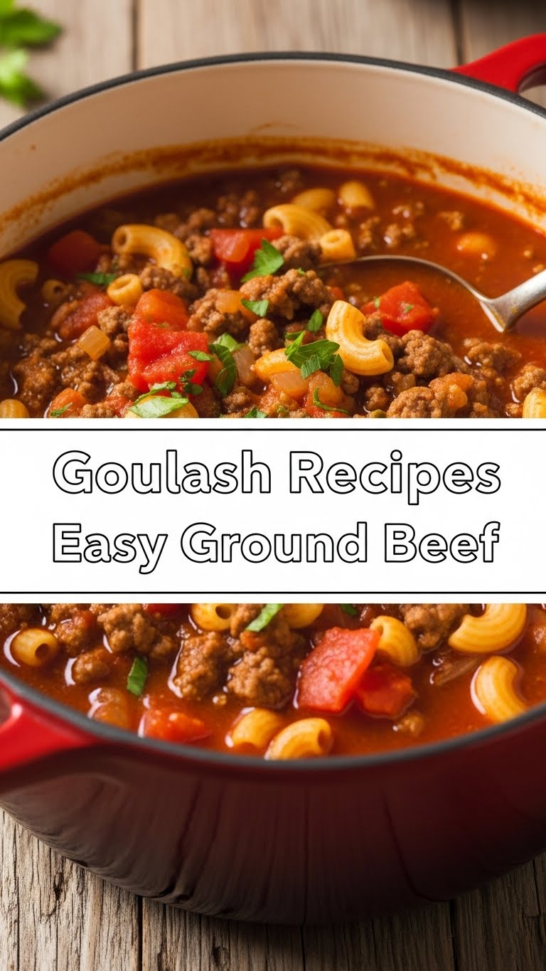 Goulash Recipes Easy Ground Beef