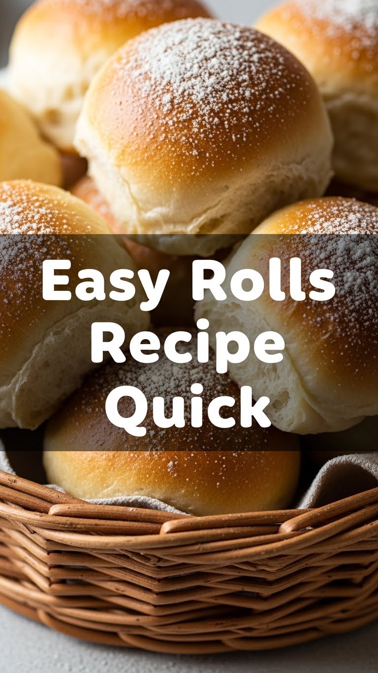 Easy Rolls Recipe Quick