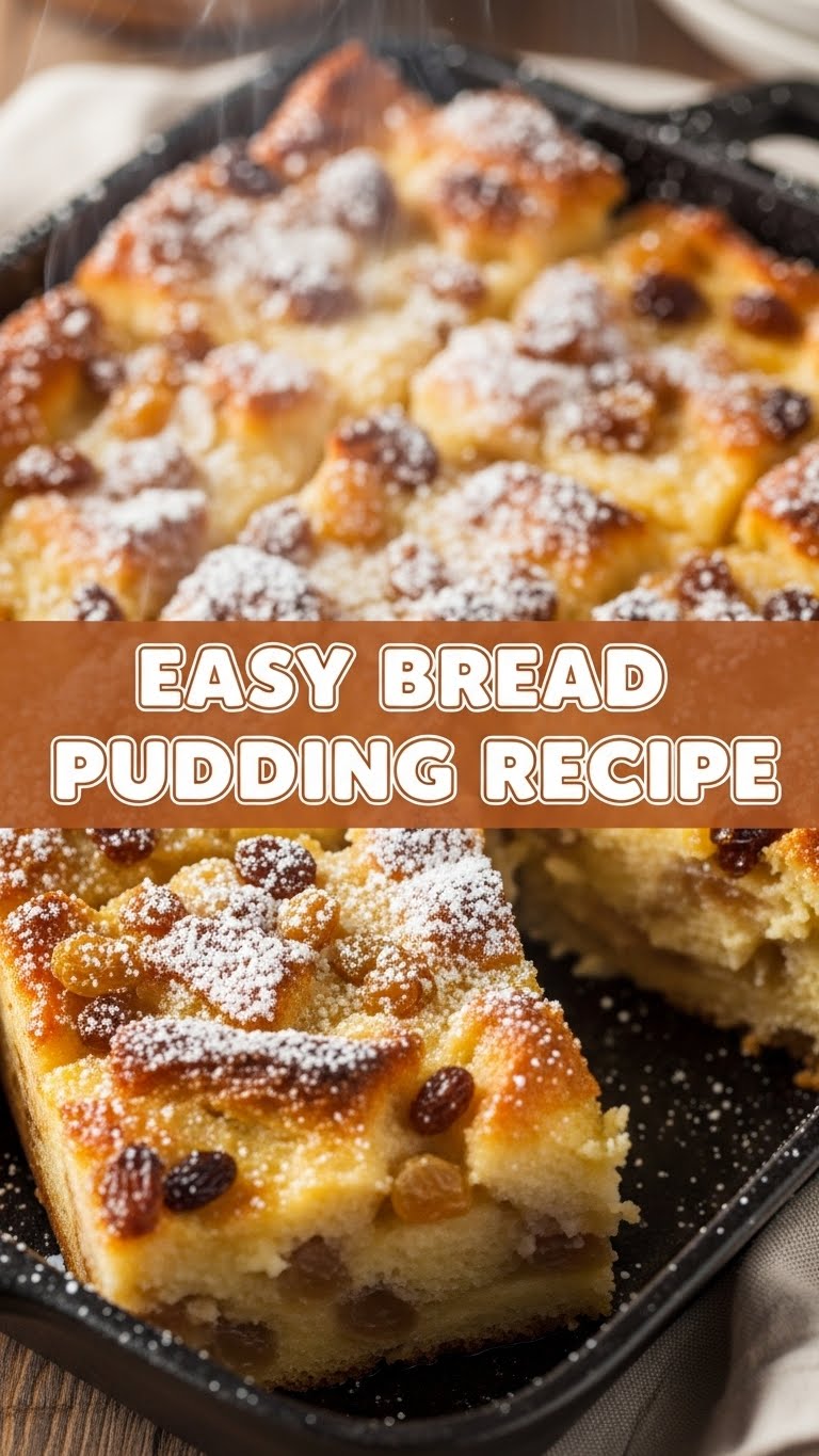 Easy Bread Pudding Recipe