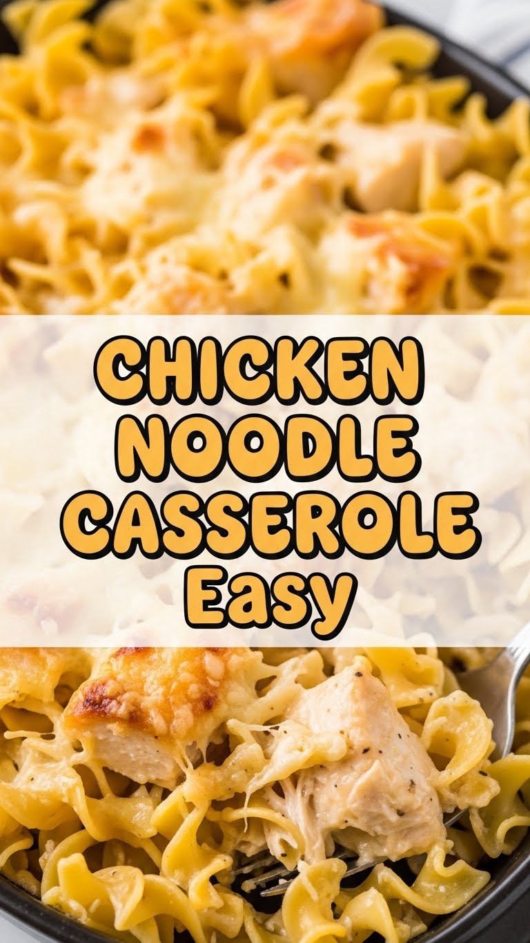 Chicken Noodle Casserole Easy