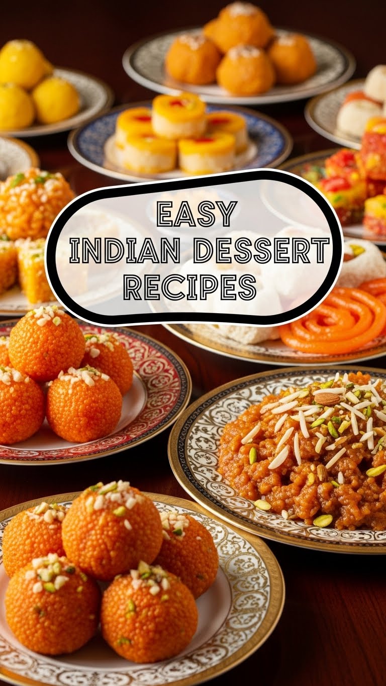 Easy Indian Dessert Recipes