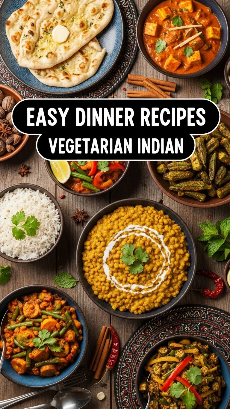 Easy Dinner Recipes Vegetarian Indian
